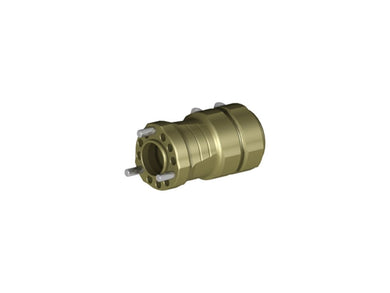 REAR HUB Ø50XL125MM TITAN GOLD ANODIZED - IPK New Zealand