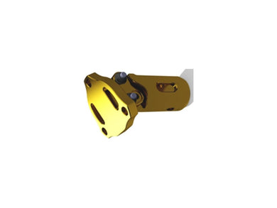 ADJUSTABLE KF STEERING WHEEL HUB TITAN GOLD ANODIZED - IPK New Zealand