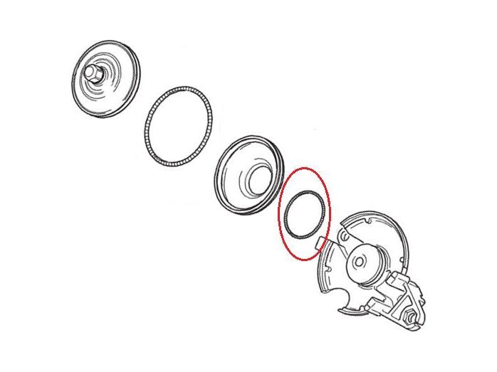 POWER VALVE LOWER SPRING