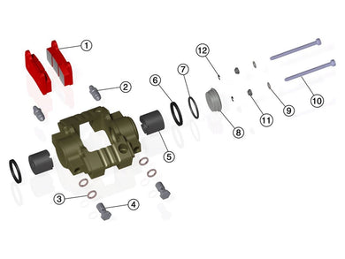 Rear Brake Caliper - IPK New Zealand