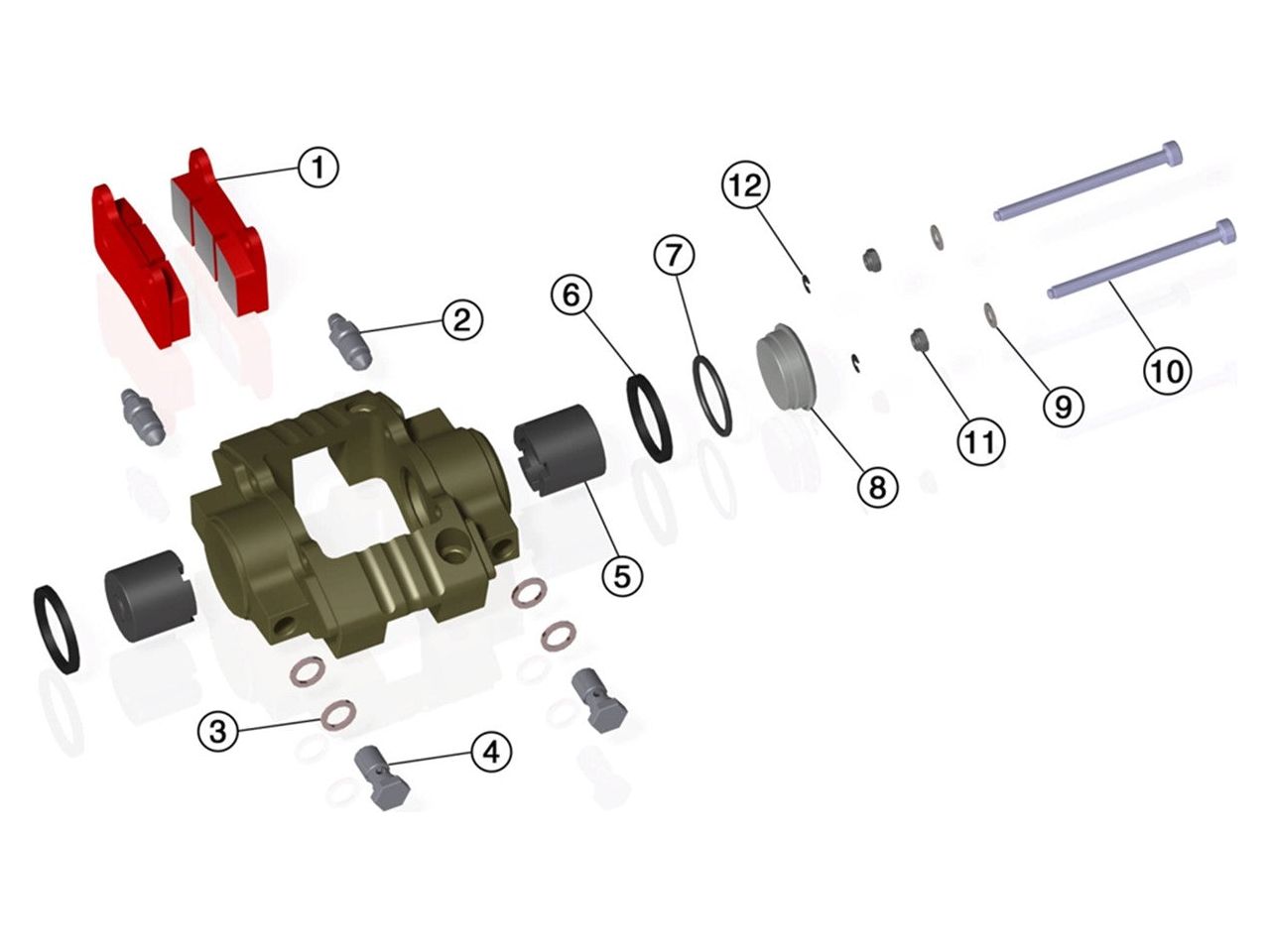 Rear Brake Caliper - IPK New Zealand